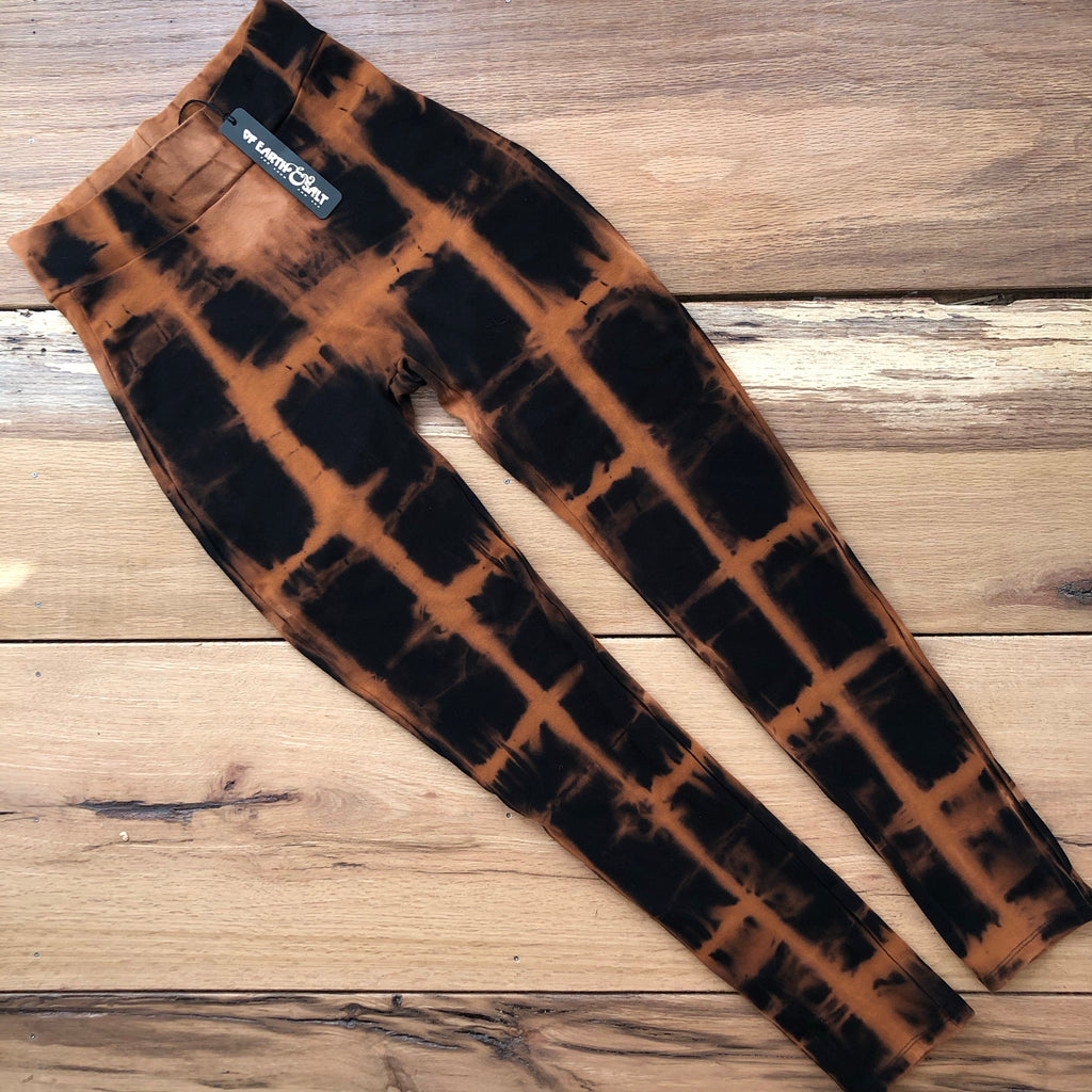 Hand-Dyed Leggings || Embers
